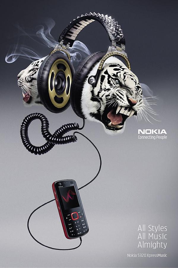 诺基亚音乐手机广告