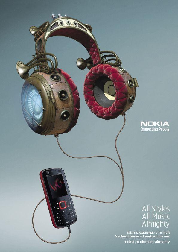 诺基亚音乐手机广告