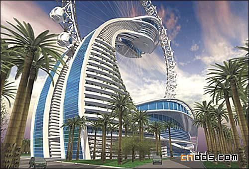 迪拜疯狂的外星建筑