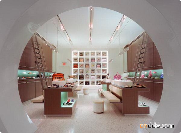 极具特色的鞋店室内设计
