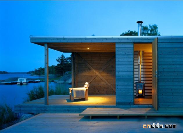 斯德哥尔摩群岛临水住宅设计