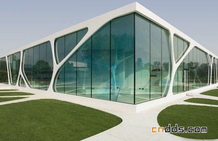 立方体玻璃房子设计