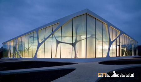 立方体玻璃房子设计