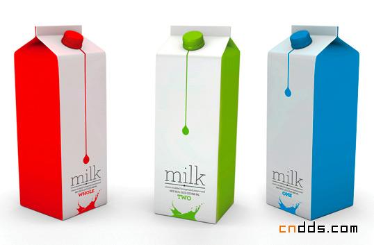 世界牛奶包装锦集