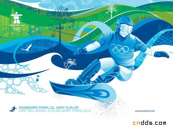 2010年温哥华冬季奥运会广告宣传设计