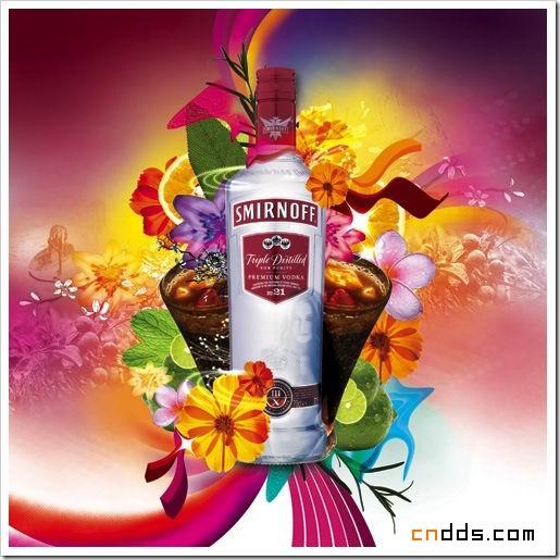 国外饮料和酒品牌平面及网页设计欣赏
