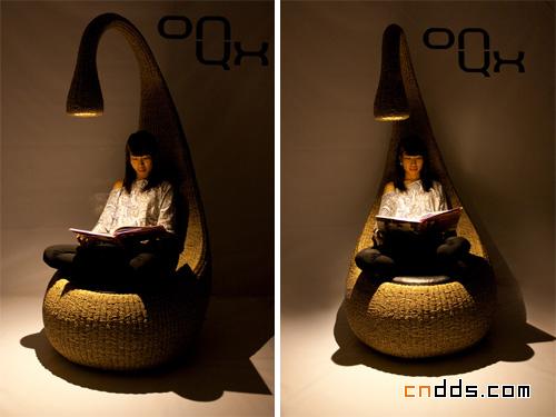 独特创意灯椅设计