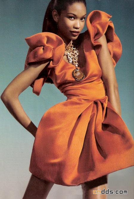 夏奈尔-伊曼演绎Vogue西班牙版2月号时尚大片