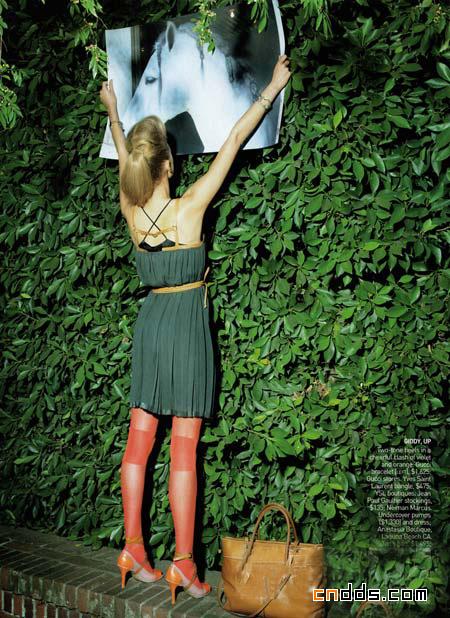 康士坦茨-雅布伦斯基Vogue美版2月号杂志大片