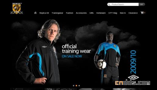 25个体育类电子商务网站设计