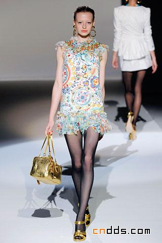 Moschino 2010 春夏女装成衣秀场（下）