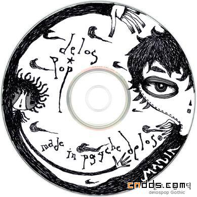 韩国手绘CD光盘封面设计欣赏