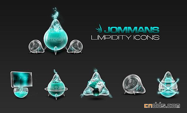 ICON设计作品欣赏：Limpidity 图标设计