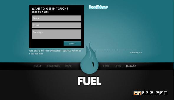 Javascript酷站:美国Fuel品牌设计公司