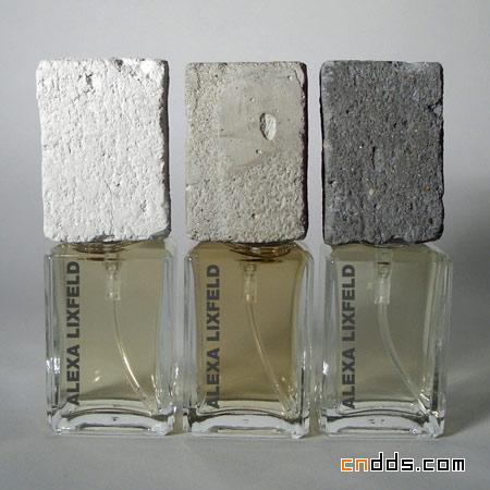香水包装设计--石头材质制作