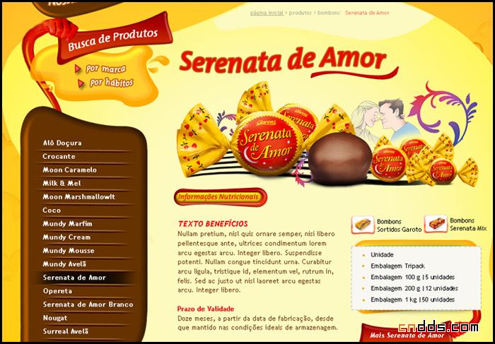 巧克力网页