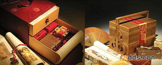 中国传统月饼茶叶包装欣赏