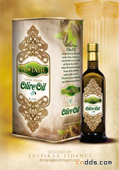 国外橄榄油包装设计欣赏
