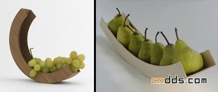 现代的创意水果盘设计