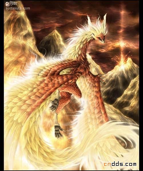 火光四溢 熱烈激情的CG火焰插畫