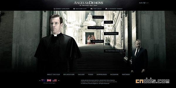 电影《天使与魔鬼(Angels & Demons)》网站
