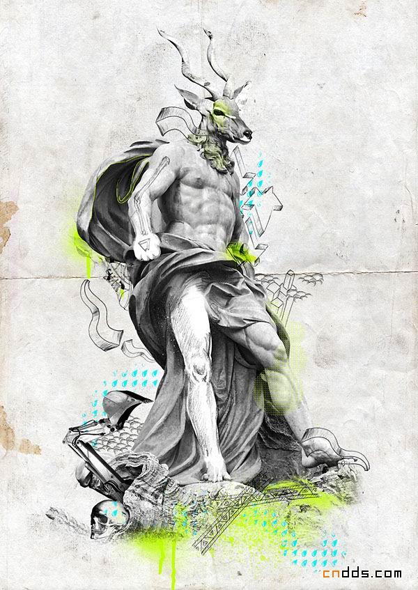 葡萄牙nkray超酷插畫作品欣賞