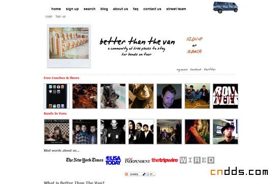 30个漂亮的音乐网站设计欣赏