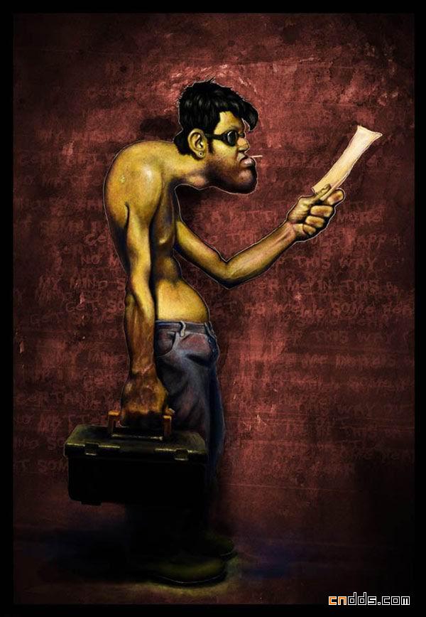 巴西Moises Braga插畫作品
