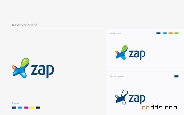 Zap品牌VI设计欣赏