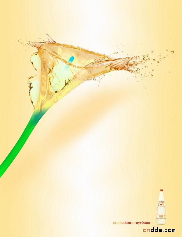 Ioli天然礦泉水系列廣告插畫