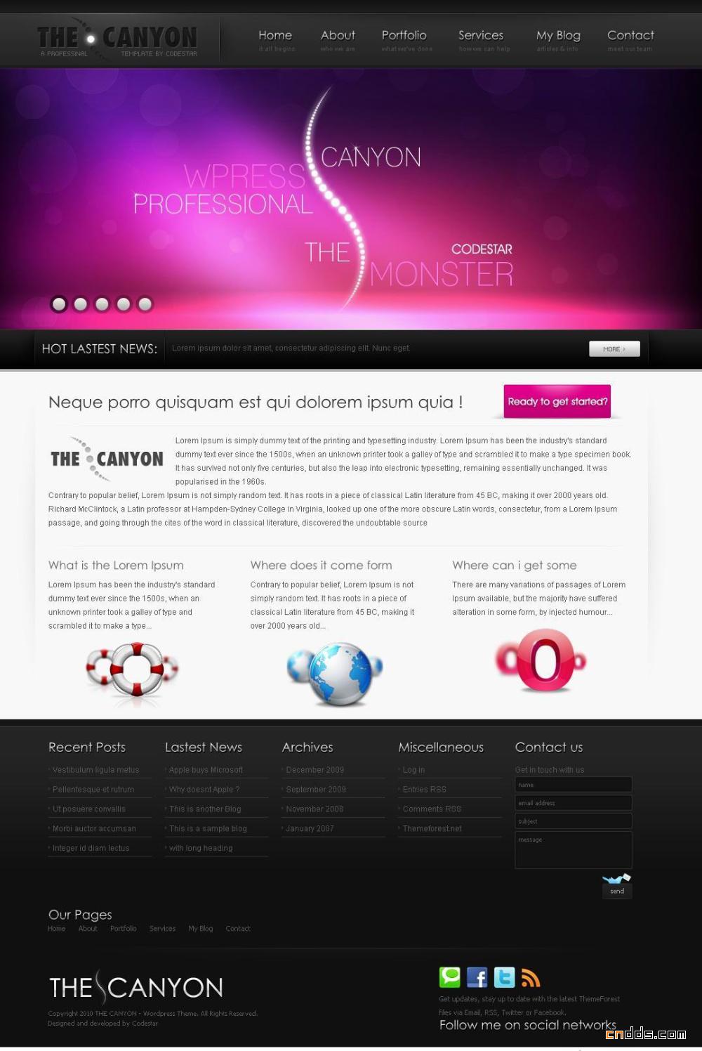 英國designresource網頁作品欣賞
