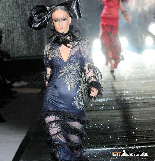 John Galliano 2010秋冬女裝秀場