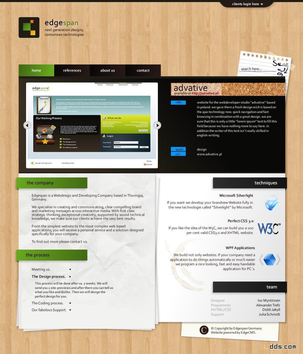 德國deadlinesdesign 2.0風格網頁作品
