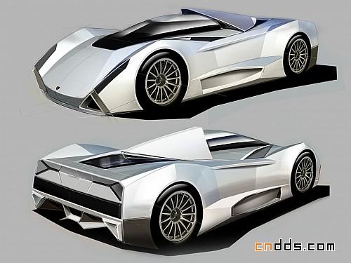 Lamborghini Le Mans概念跑车