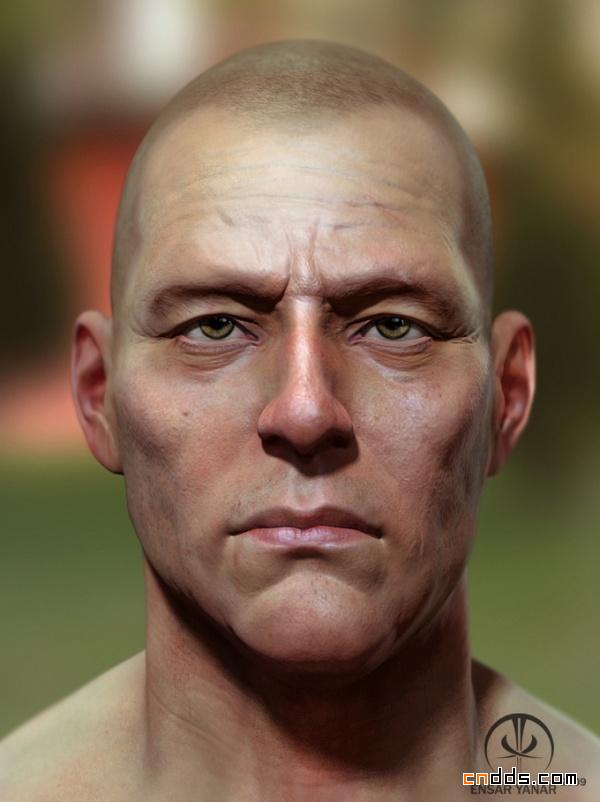 12超逼真CG肖像作品