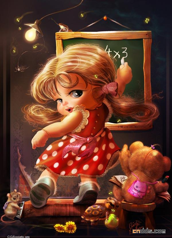 加拿大Cris de Lara插畫作品