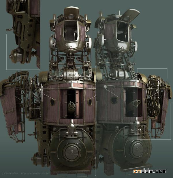 英國Stefano Tsai三維作品