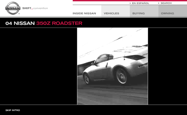 NISSAN多款汽車WEB設計欣賞