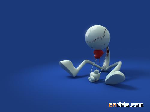 抽象炫彩3D插畫(huà)