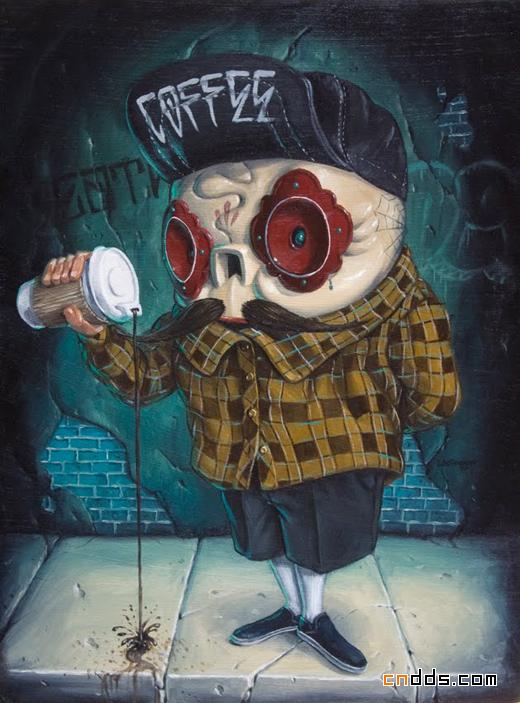 Johnny Crap另類插畫欣賞