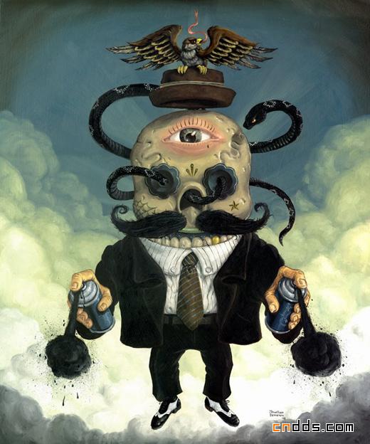 Johnny Crap另類插畫欣賞