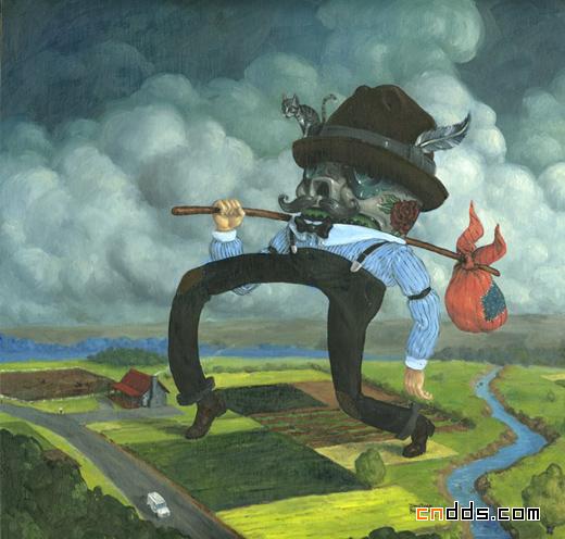 Johnny Crap另類插畫欣賞