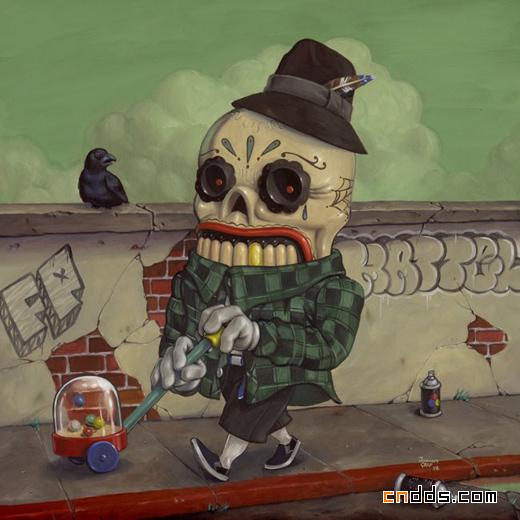Johnny Crap另類插畫欣賞