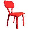 创意鲜红的椅子