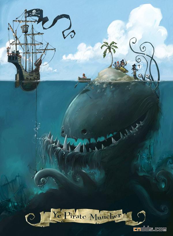 英國Jonny Duddle插畫作品