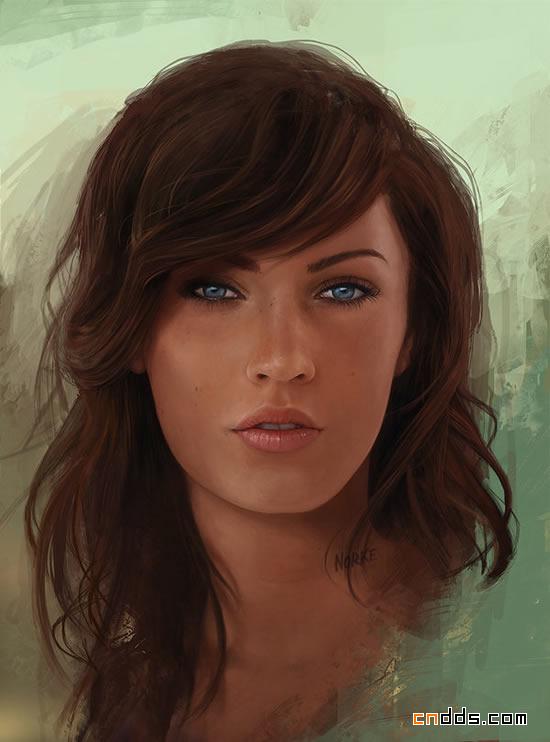 出色的肖像插畫作品欣賞