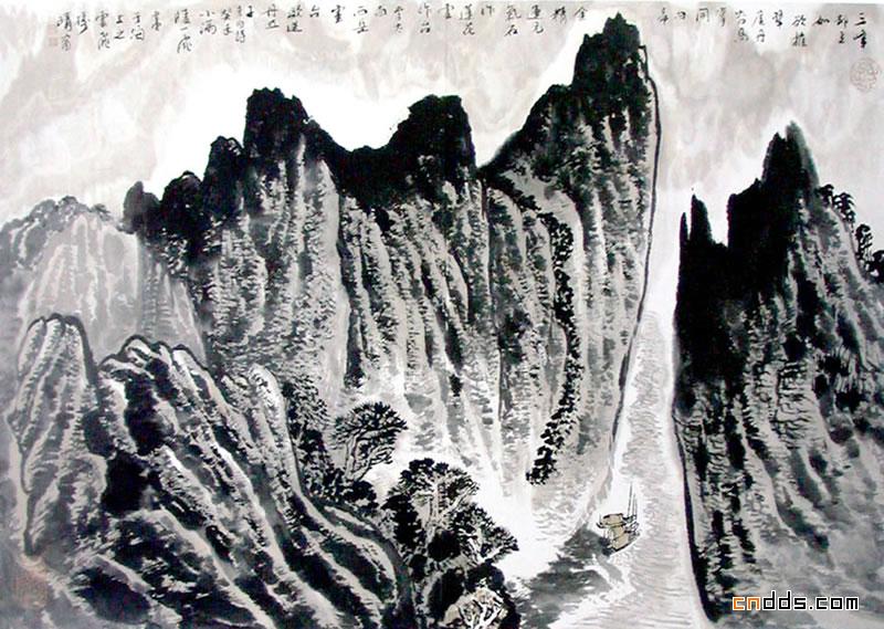 陸一飛水墨作品欣賞