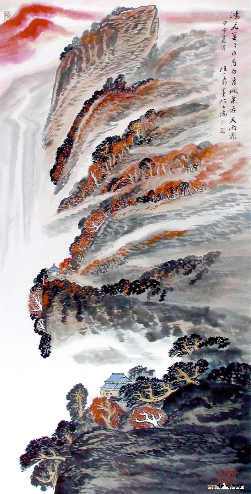 陸一飛水墨作品欣賞