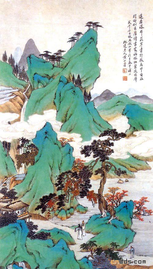 國畫百年----經(jīng)典山水畫