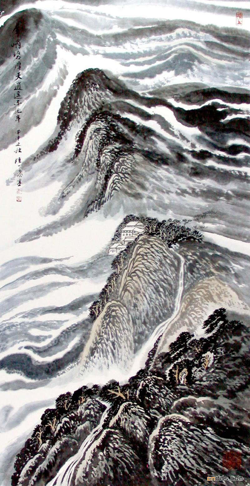 陸一飛水墨作品欣賞